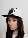Бейсболка GOORIN BROTHERS арт. 101-1372 (белый / черный)